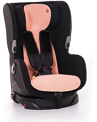 AeroMoov Air Layer Foderina Traspirante Universale per Seggiolino Auto Gruppo 1, Rosa - Cotone bio Accessori Seggiolini Auto