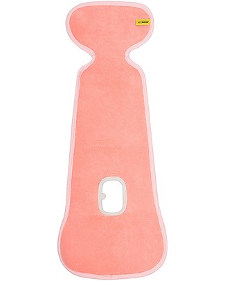 AeroMoov Air Layer Foderina Traspirante Universale per Seggiolino Auto Gruppo 1, Rosa - Cotone bio Accessori Seggiolini Auto