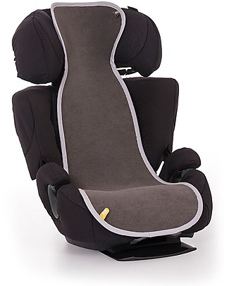 AeroMoov Air Layer Foderina Traspirante Universale per Seggiolino Auto Gruppo 2/3, Grigio Antracite - Cotone bio Accessori Seggiolini Auto