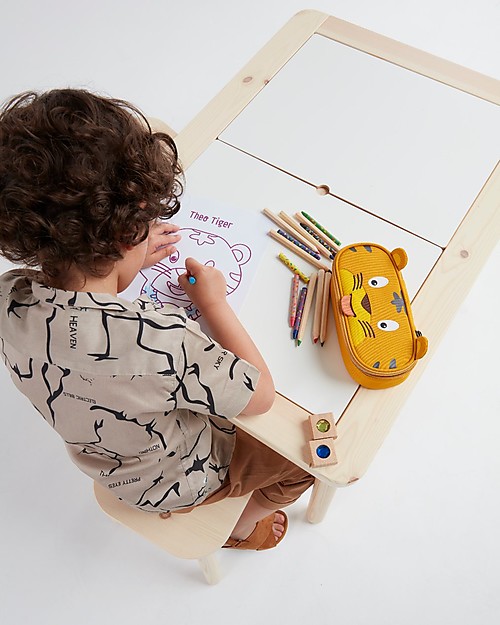 Affenzahn Astuccio Timmy la Tigre - Durevole ed Eco-friendly! Astucci per la Scuola