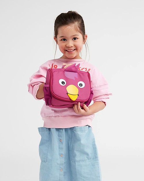 Affenzahn Beauty Case Bimba, Bella l'Uccellino - Pratico e divertente! Trousse e Pochette