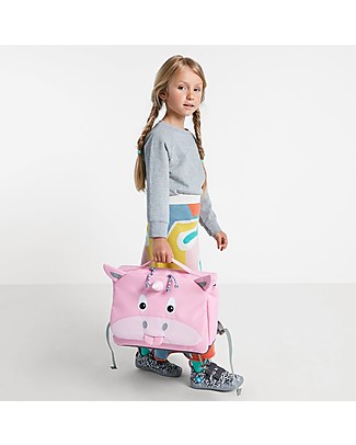 Affenzahn Cartella Ulrike l'Unicorno - Fatta con bottiglie di plastica riciclate! Zainetti