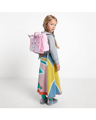 Affenzahn Cartella Ulrike l'Unicorno - Fatta con bottiglie di plastica riciclate! Zainetti