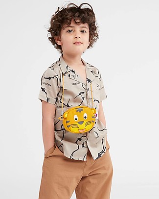 Affenzahn Portamonete Bimbi, Timmy la Tigre - Stimola l'Indipendenza! Borse Tracolla & Marsupi
