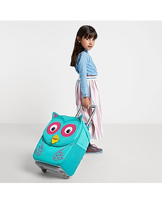 Affenzahn Trolley Bimbo, Olivia il Gufo - Ideale come Bagaglio a Mano! Borse da Viaggio