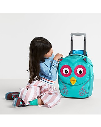 Affenzahn Trolley Bimbo, Olivia il Gufo - Ideale come Bagaglio a Mano! Valigette