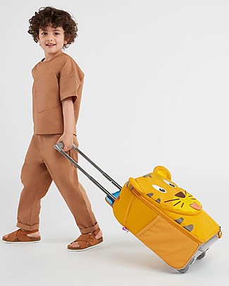 Affenzahn Trolley Bimbo, Timmy la Tigre - Ideale come Bagaglio a Mano! Valigette