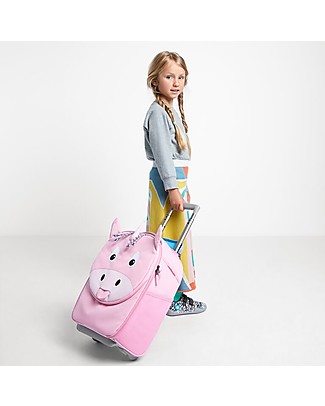 Affenzahn Trolley Bimbo, Ulrike l'Unicorno - Ideale come Bagaglio a Mano! Valigette