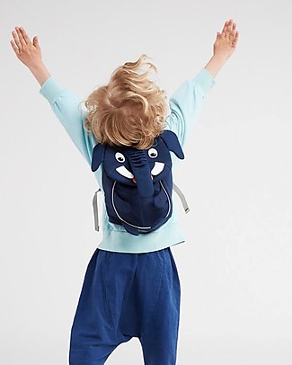 Affenzahn Zainetto 1-3 anni, Emil l'Elefante - Eco-friendly e giocoso! Zaini Asilo