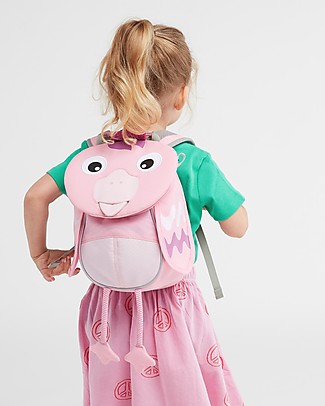 Affenzahn Zainetto 1-3 anni, Finja il Fenicottero - Eco-friendly e giocosa! Zainetti