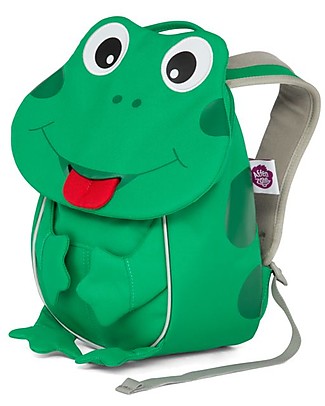 Affenzahn Zainetto 1-3 anni, Finn la Rana - Eco-friendly e giocoso! Zaini Asilo