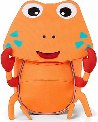Affenzahn Zainetto 1-3 anni - Granchio Fluo - Eco-friendly e giocoso! Zainetti