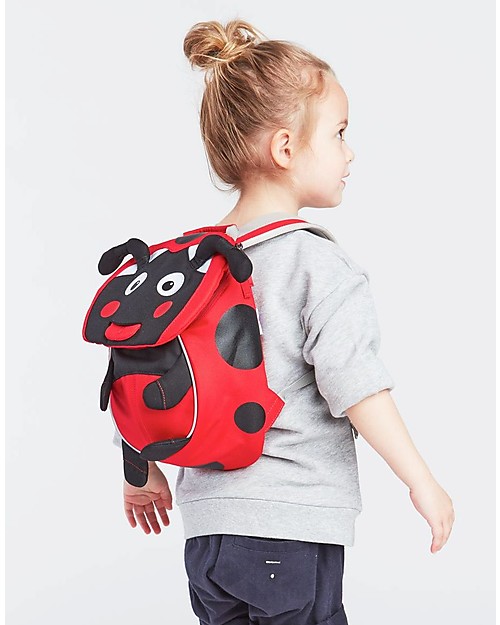 Affenzahn Zainetto 1-3 anni, Lilly la Coccinella - Eco-friendly e giocoso! Zaini Asilo