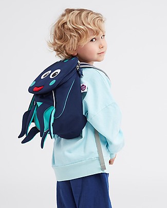 Affenzahn Zainetto 1-3 anni, Oliver il Polpo - Eco-friendly e giocoso! Zainetti