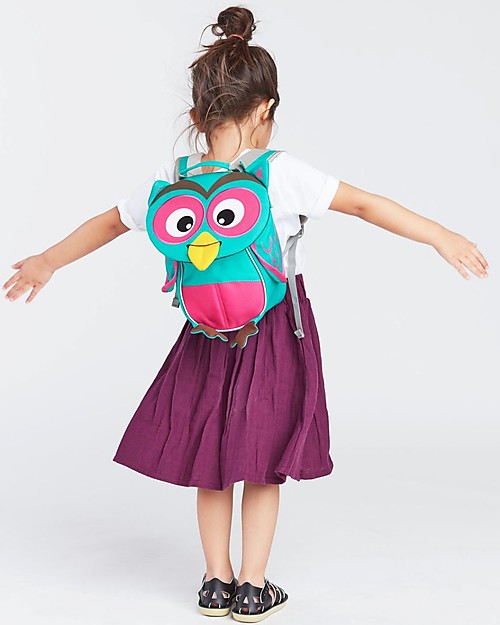 Affenzahn Zainetto 1-3 anni, Olivia il Gufetto - Eco-friendly e giocosa! Zaini Asilo