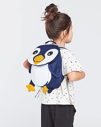 Affenzahn Zainetto 1-3 anni, Pepe il Pinguino - Eco-friendly e giocoso! Zainetti