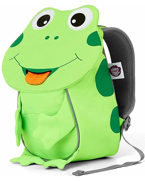 Affenzahn Zainetto 1-3 anni - Rana Fluo - Eco-friendly e giocoso! Zaini Asilo