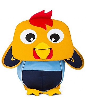Affenzahn Zainetto 1-3 anni, Richi il Galletto - Eco-friendly e giocoso! Zainetti