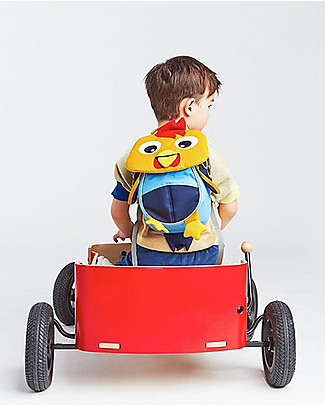 Affenzahn Zainetto 1-3 anni, Richi il Galletto - Eco-friendly e giocoso! Zainetti