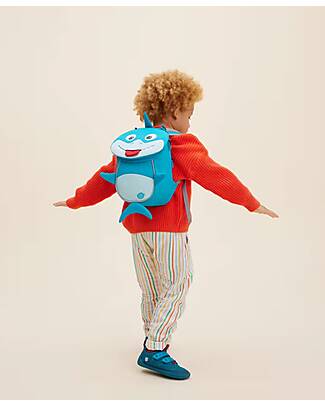 Affenzahn Zainetto 1-3 anni - Squalo - Eco-friendly e giocoso! Zaini Asilo