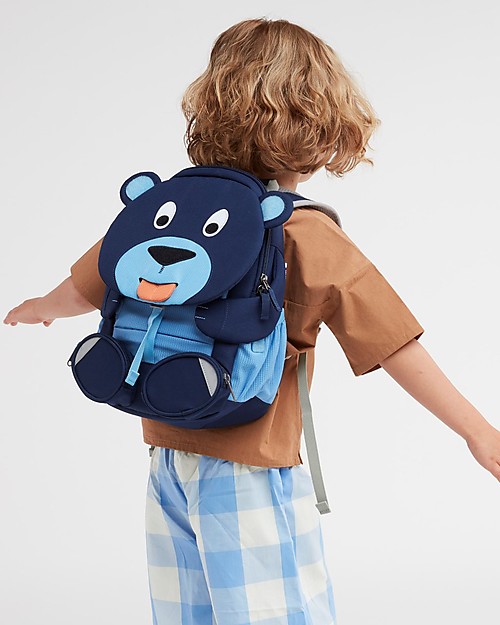 Affenzahn Zainetto 3-5 anni, Bela l'Orso - Perfetto per l'asilo ed eco-friendly! Zaini Asilo