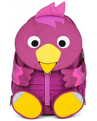 Affenzahn Zainetto 3-5 anni, Bibi l'Uccellino - Perfetto per l'asilo ed eco-friendly! Zainetti