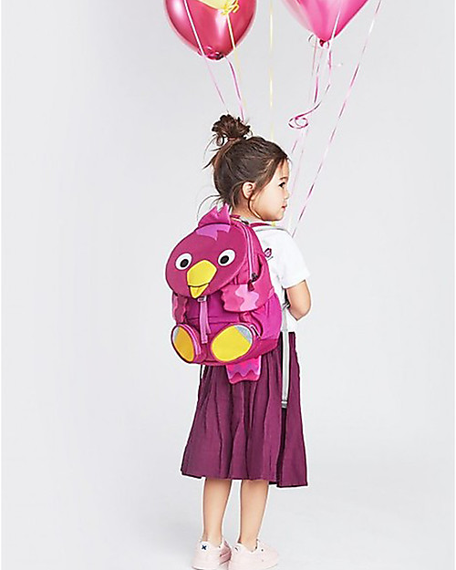 Affenzahn Zainetto 3-5 anni, Bibi l'Uccellino - Perfetto per l'asilo ed eco-friendly! Zaini Asilo