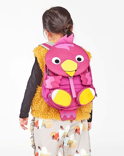 Affenzahn Zainetto 3-5 anni, Bibi l'Uccellino - Perfetto per l'asilo ed eco-friendly! Zaini Asilo
