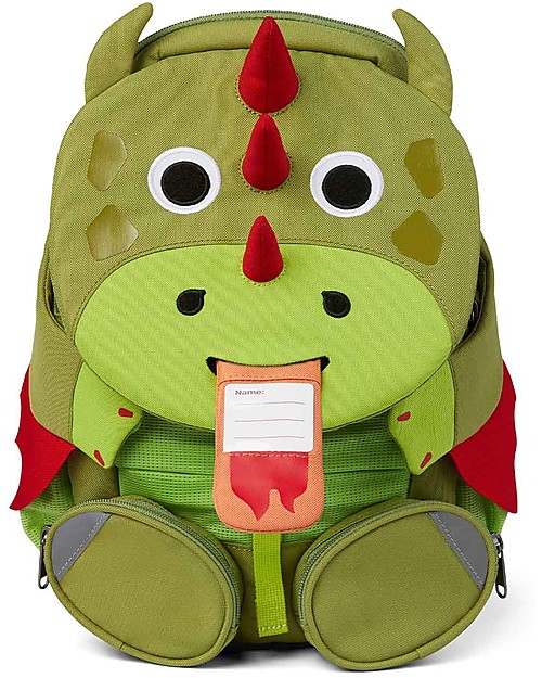 Affenzahn Zainetto 3-5 anni - Drago - Perfetto per l'asilo ed eco-friendly! Zaini Asilo