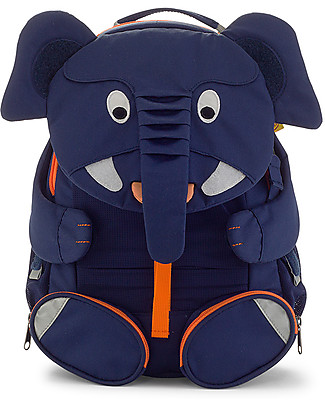 Affenzahn Zainetto 3-5 anni, Elefante Elias - Ideale per l'asilo e Eco-Friendly! Zainetti