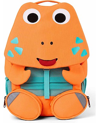 Affenzahn Zainetto 3-5 anni - Granchio Fluo - Perfetto per l'asilo ed eco-friendly! Zaini