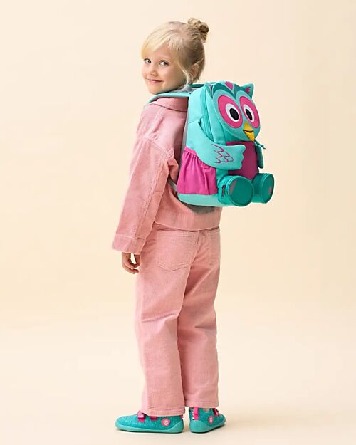 Affenzahn Zainetto 3-5 anni - Gufo - Ideale per l'asilo e Eco-Friendly! Zaini Asilo