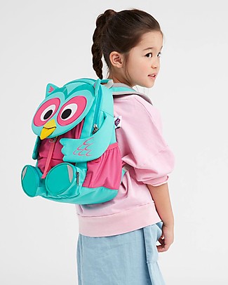Affenzahn Zainetto 3-5 anni, Olina il Gufo - Perfetto per l'asilo ed eco-friendly! null