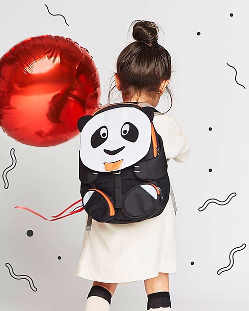 Affenzahn Zainetto 3-5 anni, Panda Paul - Ideale per l'asilo e Eco-Friendly! Zaini Asilo