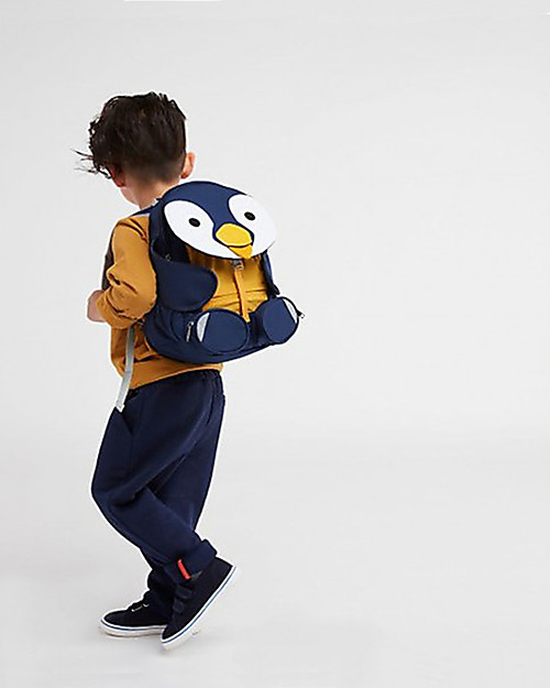 Affenzahn Zainetto 3-5 anni, Polly il Pinguino - Perfetto per l'asilo ed eco-friendly! Zaini Asilo