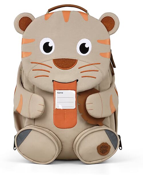 Affenzahn Zainetto 3-5 anni - Pure Edition - Tigre - Ideale per l'asilo e Eco-Friendly! Zaini Asilo