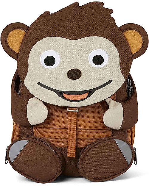 Affenzahn Zainetto 3-5 anni - Scimmia - Perfetto per l'asilo ed eco-friendly! Zaini Asilo