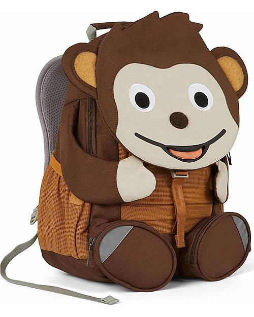 Affenzahn Zainetto 3-5 anni - Scimmia - Perfetto per l'asilo ed eco-friendly! Zaini Asilo