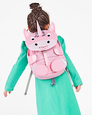 Affenzahn Zainetto 3-5 anni, Ursula l'Unicorno - Perfetto per l'asilo ed eco-friendly! Zainetti