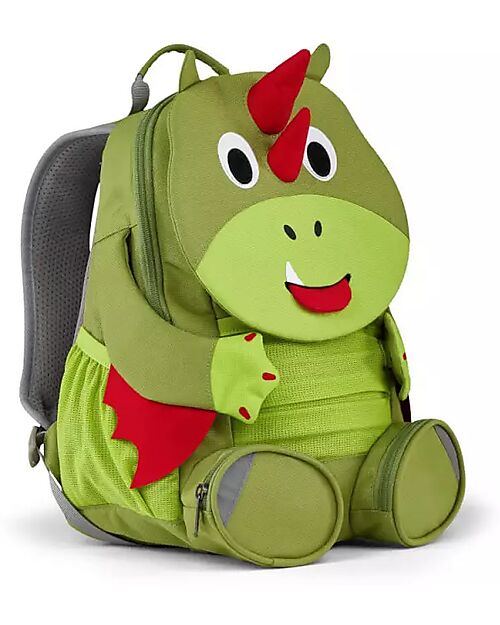 Affenzahn Zainetto Large Friend 3-5 Anni - Drago - Perfetto per l'Asilo ed Eco-Friendly Zaini Asilo