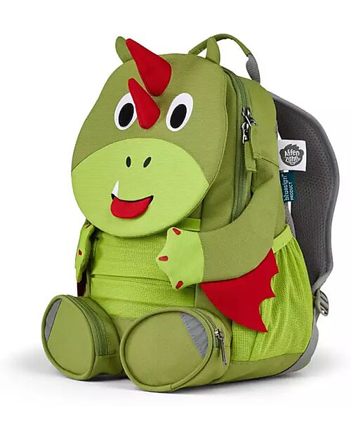 Affenzahn Zainetto Large Friend 3-5 Anni - Drago - Perfetto per l'Asilo ed Eco-Friendly Zaini Asilo