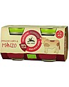 Alce Nero Omogeneizzato di Manzo Biologico, 2 Vasetti - 100% carne italiana Omogeneizzati