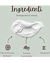 Alisèa Parma Il Colore di Amore - Detergente Delicato in Crema - Vitamina E & Olio di Girasole - da agricoltura Biologica Italiana Shampoo e Prodotti per il Bagnetto
