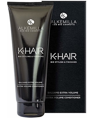 Alkemilla Bio Balsamo Extra Volume, K-Hair - 200 ml Bagno Doccia Shampoo