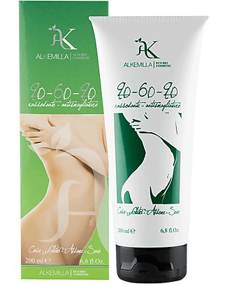 Alkemilla Bio Crema Antismagliature Rassodante, 90-60-90 - 200 ml Creme e Olii