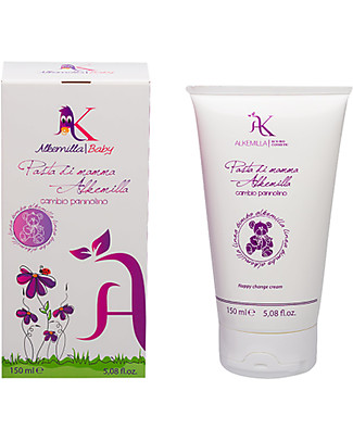 Alkemilla Bio Crema Cambio Pannolino "Pasta di Mamma" - 150 ml Crema Per Il Cambio