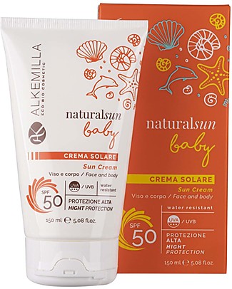 Alkemilla Crema Solare Viso e Corpo Baby SPF 50 - 150 ml Solari