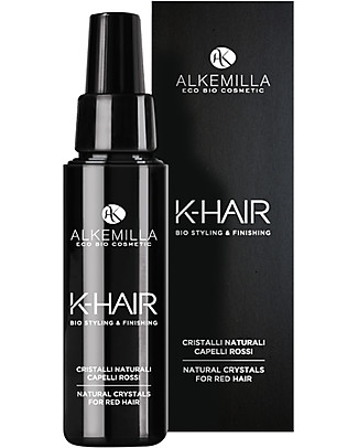Alkemilla Cristalli Naturali per Capelli Rossi, K-Hair - 50 ml Cura dei Capelli