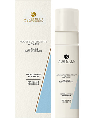 Alkemilla Mousse Detergente Anti-Acne - 150 ml Detergenza