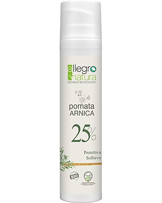 Allegro Natura Pomata Arnica Bio, 100 ml - Per piccoli traumi Creme e Olii